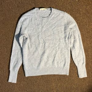 Blue cashmere sweater